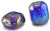 Asorted  Bead with Special Rainbow Polish - click here for large view